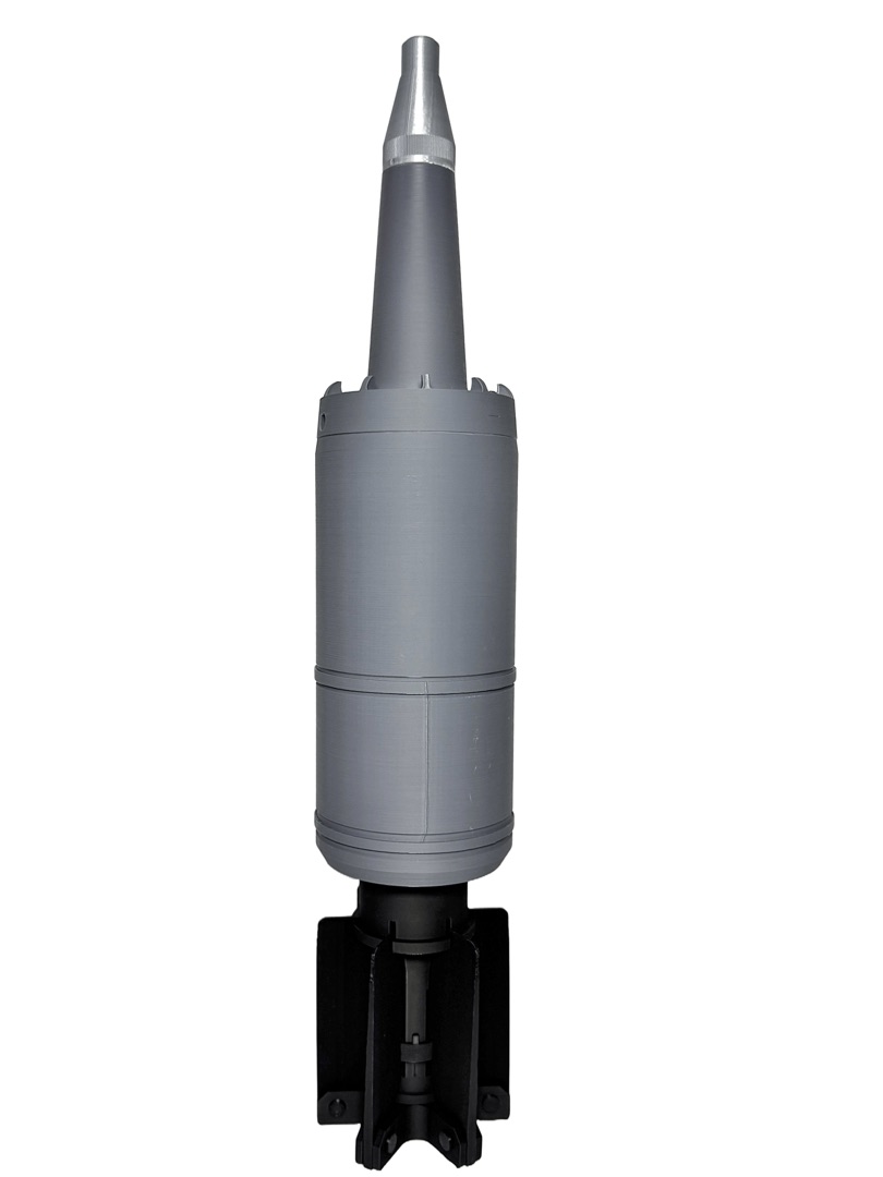 Макет кумулятивного снаряду БК-18
